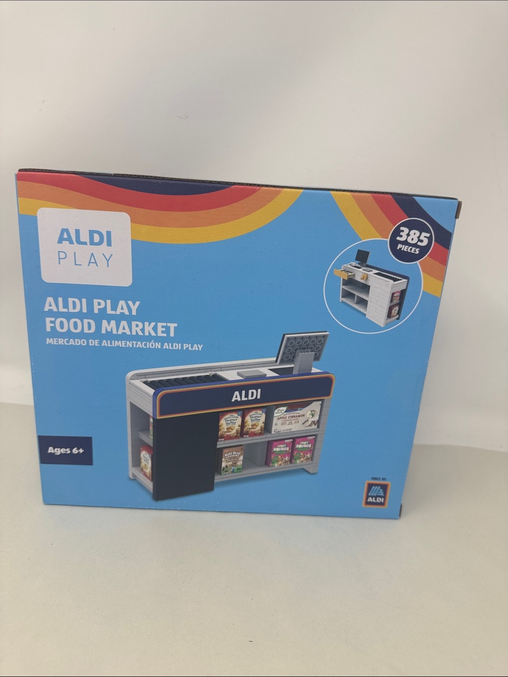 ALDI PLAY FOOD MARKET BRICKS TOY 385 PIECES AGES 6+ SEALED EXCLUSIVE